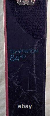 17-18 Rossignol Temptation 84HD Used Women's DemoSkis withBindingSize162cm #740698