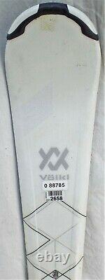 17-18 Volkl Flair 8.0 Used Women's Demo Skis withBindings Size 137cm #088785