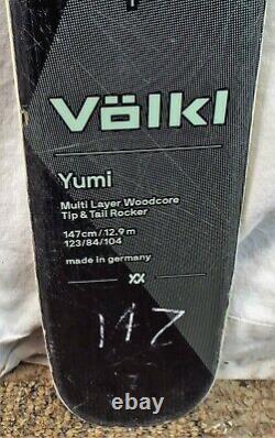 17-18 Volkl Yumi Used Women's Demo Skis withBindings Size 147cm #346805