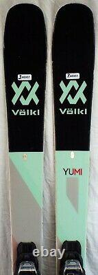 17-18 Volkl Yumi Used Women's Demo Skis withBindings Size 161cm #346951