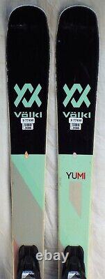 17-18 Volkl Yumi Used Women's Demo Skis withBindings Size 161cm #977498