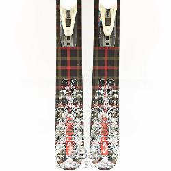 176 Roxy Helter Skelter Women's Skis 09/10 Roxy NX10 Bindings All-Mountain Tw