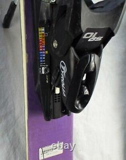 18-19 Blizzard Black Pearl 88 Used Women's Demo Skis withBinding Size 160cm#088403