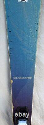 18-19 Blizzard Black Pearl 88 Used Women's Demo Skis withBinding Size166cm #977649