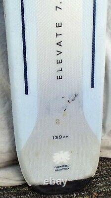 18-19 Blizzard Elevate 7.7 Used Women's Demo Skis withBindings Size 139cm #9610