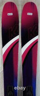 18-19 K2 Gottaluvit 105 Ti Used Women's Demo Skis with Bindings Size 156cm #230255