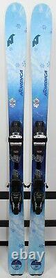 18/19 Nordica Astral 84, 158cm, Used Demo Women's Skis, Marker Squire 11 #188105