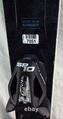 18-19 Volkl Secret Used Women's Demo Skis withBindings Size 156cm #978232
