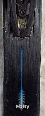19-20 Blizzard Alight 8.2 Ca Used Women's Demo Skis withBinding Size 162cm #977906
