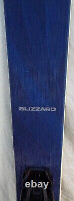 19-20 Blizzard Black 88 Used Women's Demo Skis withBindings Size 166cm #977557