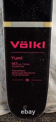 19-20 Volkl Yumi Used Women's Demo Skis withBindings Size 147cm #977852