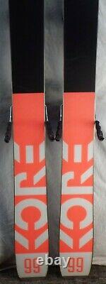 20-21 Head Kore 99 W Used Women's Demo Skis withBindings Size 162cm #089021