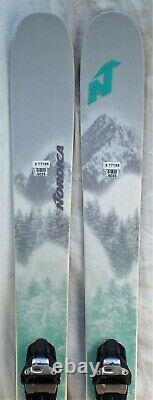 20-21 Nordica Santa Ana 110 Free Used Women's Demo Skis withBinding 177cm #977188