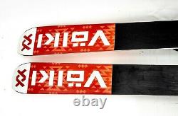 2018 Volkl 100Eight W 157cm Skis Marker Griffon 13 Binding Women's Black Orange