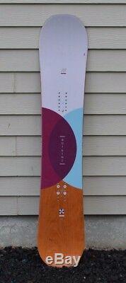 2018 WOMENS K2 OUTLINE 149 SNOWBOARD $550 149 CM directional twin used plum