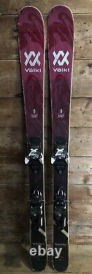 2021 147 cm Volkl Yumi 84 women's skis + Salomon Warden 11 bindings