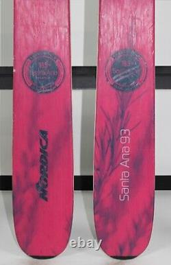 2021 Nordica Santa Ana 93, 165 cm Used Demo Skis Marker Bindings PHANTOM #215737