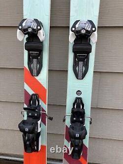 2021 Volkl Secret 102 Womens 156 cm Skis with Warden 11 Binding (Great Condition)