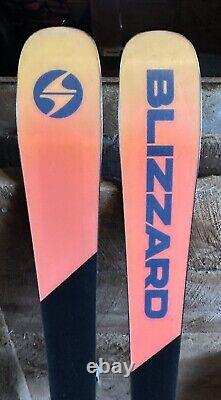 2022 145 cm Blizzard Black Pearl 82 women's skis + Salomon Warden 11 bindings