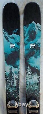 21-22 Nordica Santa Ana 104 Free Used Women's Demo Skis withBinding 179cm #977162