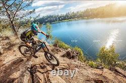 3D Tree Mountain Sea Cycling Sky Self-adhesive Removeable Wallpaper Wall Mural1