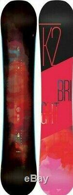 $460 K2 Bright Light Snowboard 142 cm Womens Twin Tip All Mountain Freestyle
