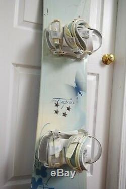 5150 Empress Snowboard Size 154 CM With Large Bindings