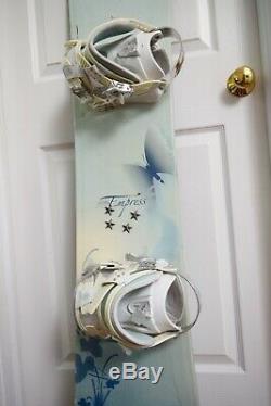 5150 Empress Snowboard Size 154 CM With Large Bindings