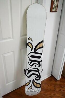 5150 Velour Snowboard Size 153 CM With Large Women Bindings