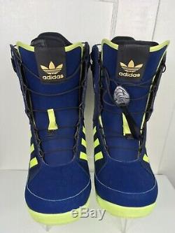 Adidas Snowboard Boots All-Mountain Rare Sample Big Logo Art D69151 Women's Sz 7