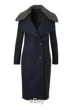 All Saints ladies este coat black coloursize UK12 worn once mint condition