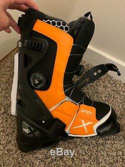 Apex MC-X Black/White/Orange Men's All Mountain Ski Boots 2017 Size 25.0