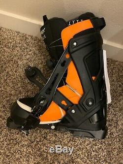 Apex MC-X Black/White/Orange Men's All Mountain Ski Boots 2017 Size 25.0