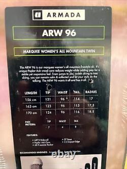 Armada ARW 96 All Mountain Twin 156 cm Women's Ski