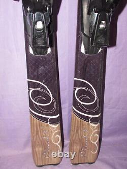 Atomic CLOUD 7 women's all mtn skis 163cm with Atomic XTL 9 adjustable bindings