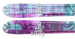 BLIZZARD CRUSH 163 ALL-MTN TWIN TIP SKIS, 132-98-122, with IQ MAX BINDING PLATES