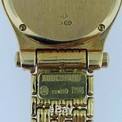 BOUCHERON Reflect18K Solid Gold+DiamondBracelet WatchMint ConditionAll Swiss