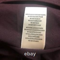 Blank NYC Purple Suede Moto Jacket L, mint condition