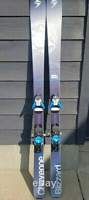 Blizzard Cheyenne (Black Pearl 78) skis with STH2 13 WTR bindings- MINTY 170cm