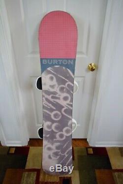 Burton Charger Snowboard Size 142 CM With Burton Medium Binding