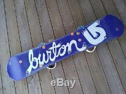 Burton FEATHER snowboard womens 140 cm Snow board Burton Bindings