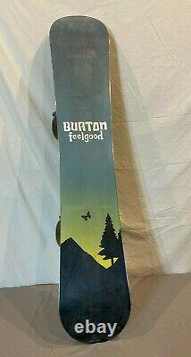 Burton Feelgood 152cm All-Mountain Women's Snowboard withFlow AMP Bindings Large