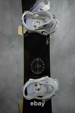 Burton Feelgood Es Womens Snowboard 145cm With Medium Burton Bindings