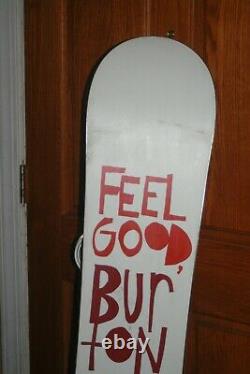 Burton Feelgood Women's Snowboard Size 148 cm with Burton Bindings