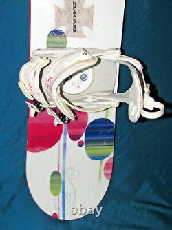 Burton LUX women's all mtn freestyle snowboard 150cm with K2 Cinch Tryst bindings