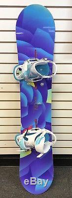 Burton Snowboard & Bindings Womens 144 cm Feel Good 44 Stiletto EST Small