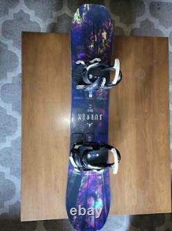 Burton Womens Snowboard Deja Vu 134 cm with Burton Scribe track Bindings