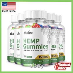 Choice Hémp Gummies Multivitamin Advanced Formula Supplement (5 Pack)