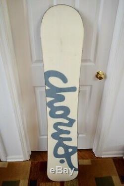 Chorus Women Snowboard Size 146 CM With Medium Roxy Bindings