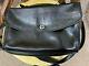 Coach Vintage Black All-leather Briefcase Messenger Bag In Mint Condition